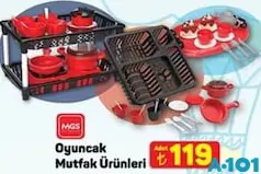 MGS OYUNCAK MUTFAK ÜRÜNLERİ fiyat ve kampanya bilgisi